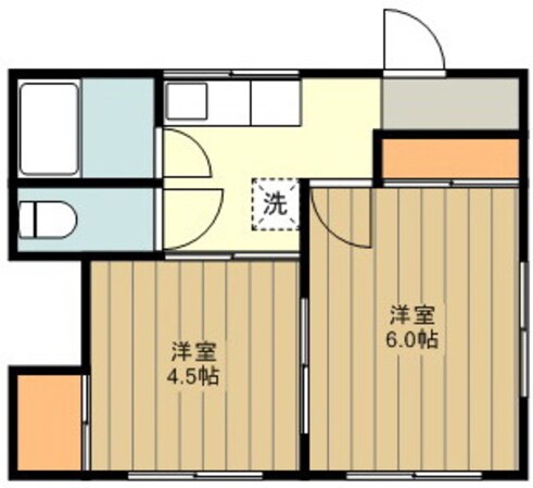 コーポ和田の物件間取画像